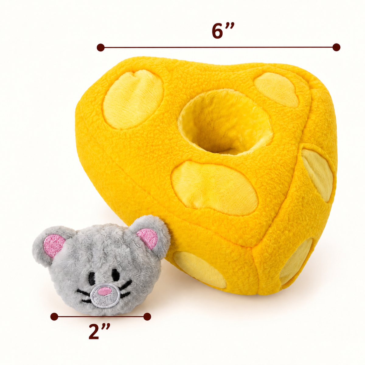 Mouse & Cheese Snuffle Toy